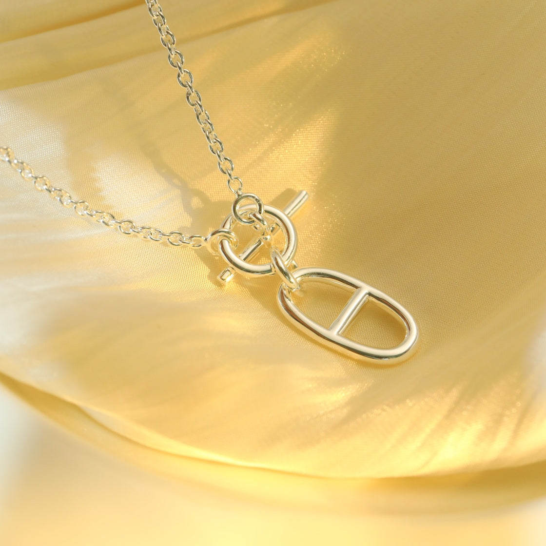 [Amore]HM CHAINE D'ANCRE PENDANT NECKLACE STERLING SILVER