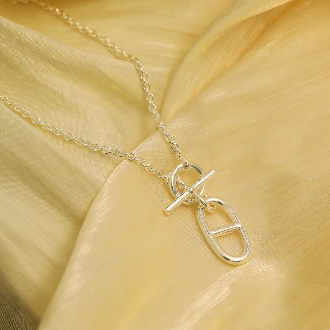 [Amore]HM CHAINE D'ANCRE PENDANT NECKLACE STERLING SILVER