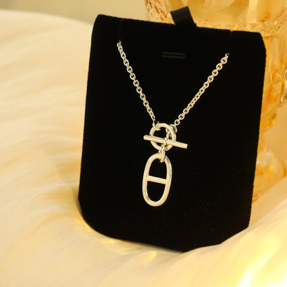 [Amore]HM CHAINE D'ANCRE PENDANT NECKLACE STERLING SILVER
