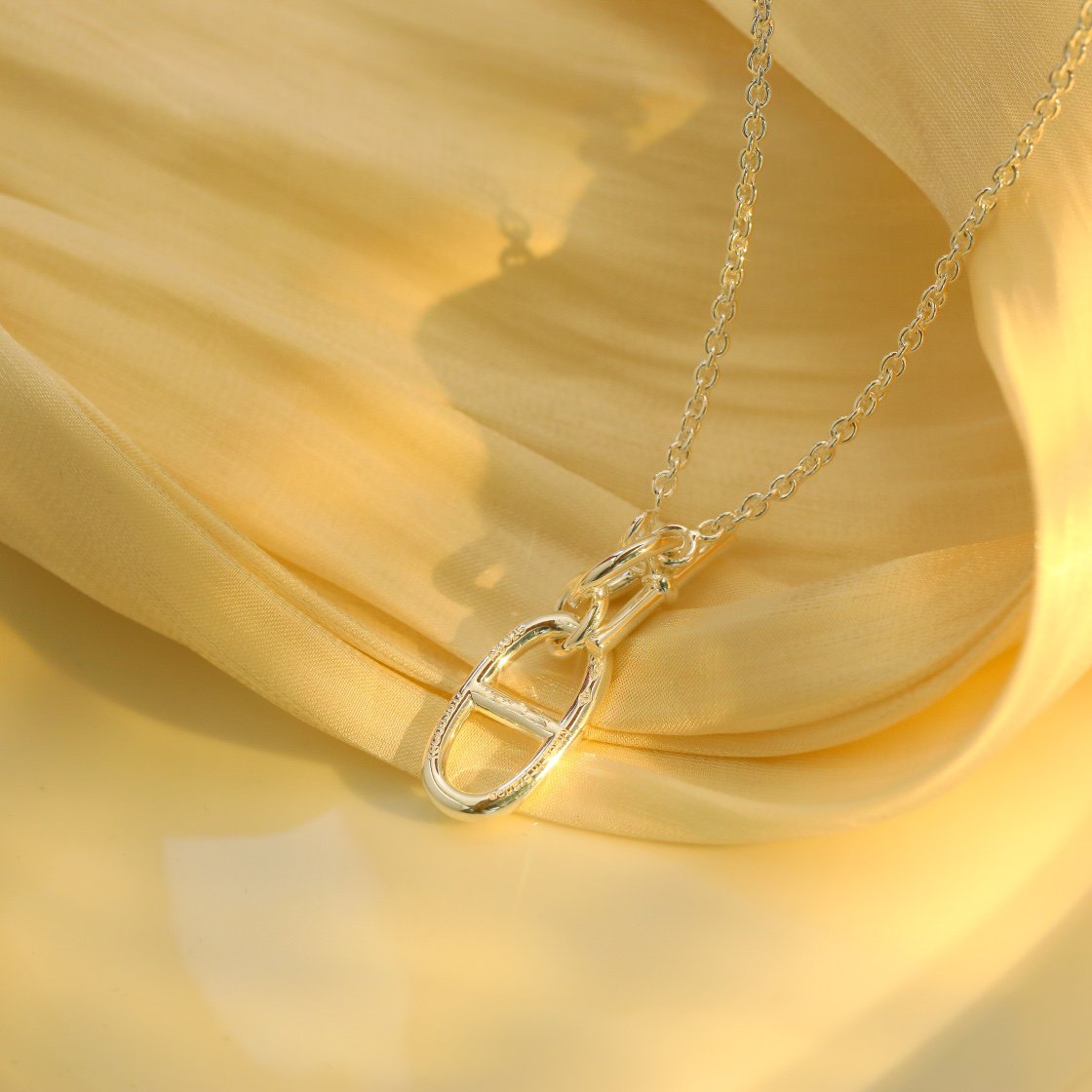 [Amore]HM CHAINE D'ANCRE PENDANT NECKLACE STERLING SILVER