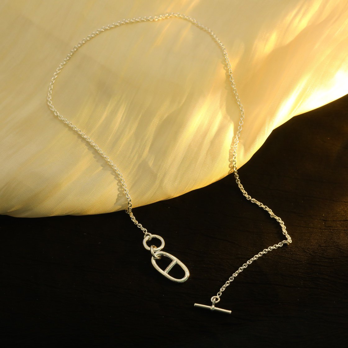 [Amore]HM CHAINE D'ANCRE PENDANT NECKLACE STERLING SILVER
