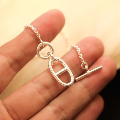 [Amore]HM CHAINE D'ANCRE PENDANT NECKLACE STERLING SILVER