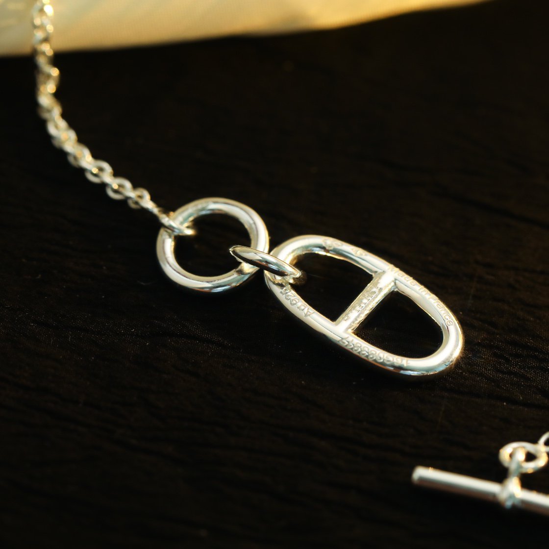 [Amore]HM CHAINE D'ANCRE PENDANT NECKLACE STERLING SILVER