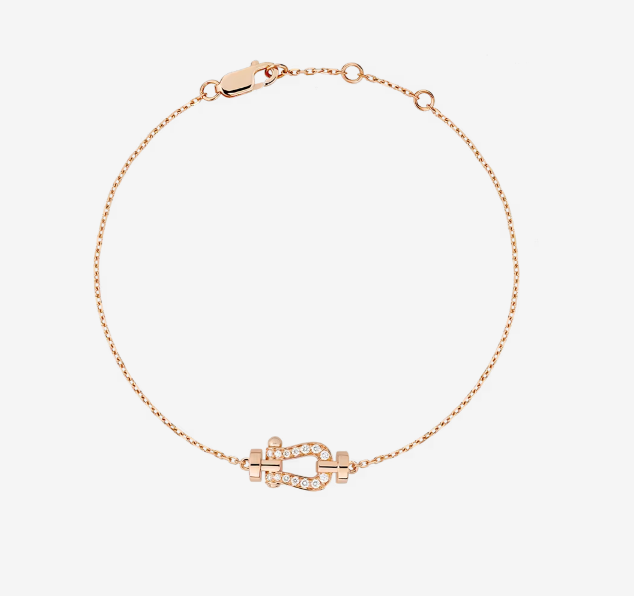 [Amore]FORCE 10 FULL DIAMOND BUCKLE CHAIN LINK MINI MODEL