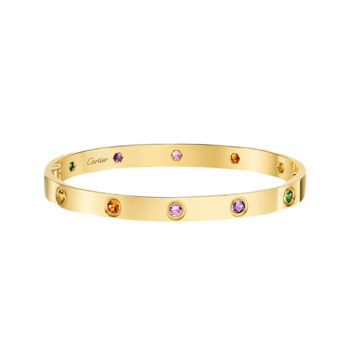 [Amore]2026 RAINBOW LOVE BRACELET 6.1MM  10 DIAMONDS