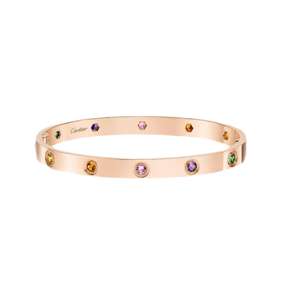 [Amore]2026 RAINBOW LOVE BRACELET 6.1MM  10 DIAMONDS