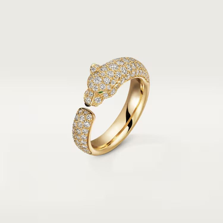 [Amore]PANTHERE FULL DIAMOND SMALL RING