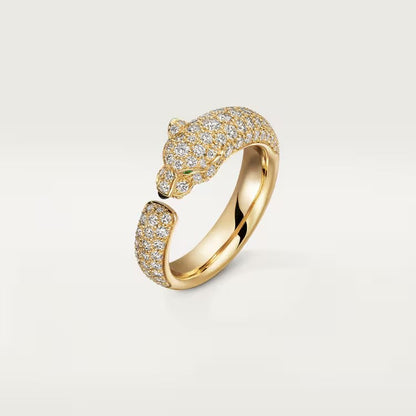 [Amore]PANTHERE FULL DIAMOND SMALL RING