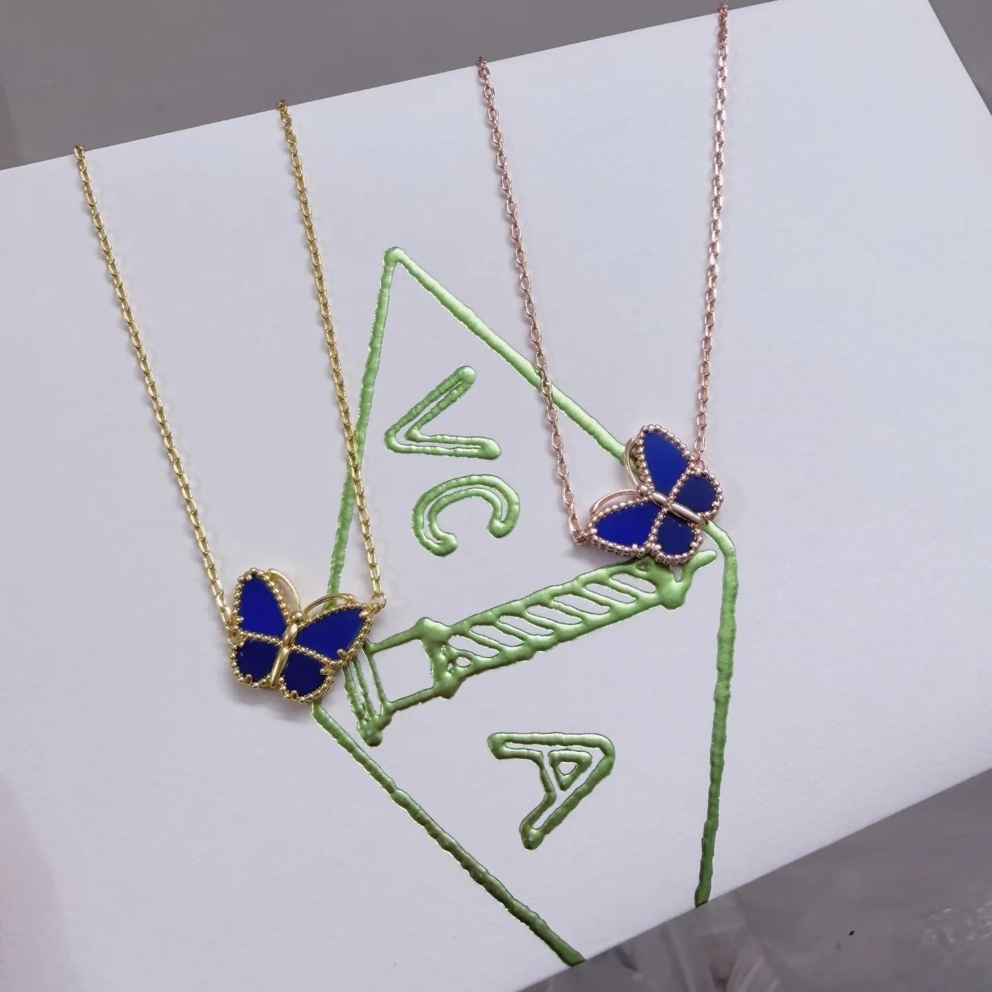 [Amore] 2026 NEW LUCKY BUTTERFLY 1 MOTIFS NECKLACE