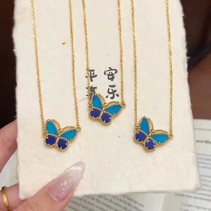 [Amore] 2026 NEW LUCKY BUTTERFLY 1 MOTIFS NECKLACE