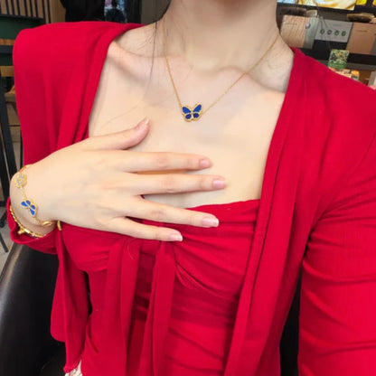 [Amore] 2026 NEW LUCKY BUTTERFLY 1 MOTIFS NECKLACE