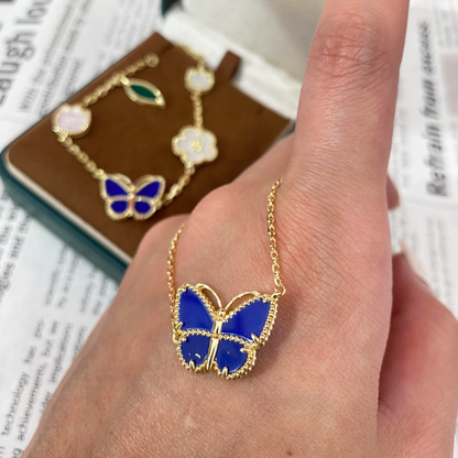 [Amore] 2026 NEW LUCKY BUTTERFLY 1 MOTIFS NECKLACE
