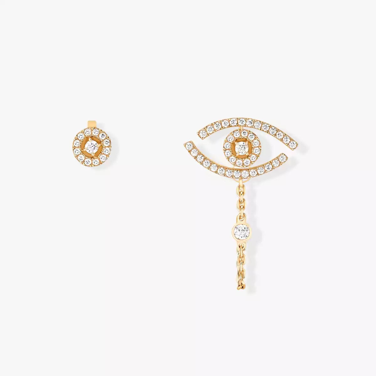 [Amore]Lucky Eye Diamond Earrings
