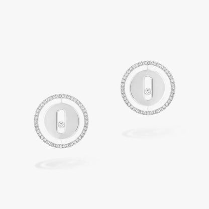 [Amore]Lucky Move Diamond Earrings