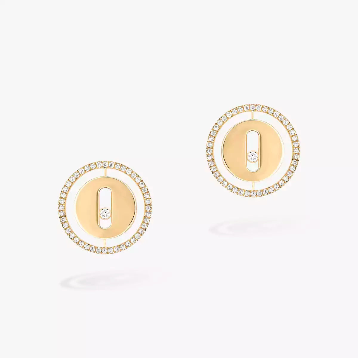 [Amore]Lucky Move Diamond Earrings