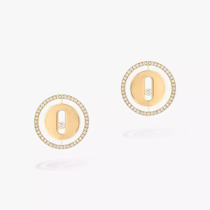 [Amore]Lucky Move Diamond Earrings