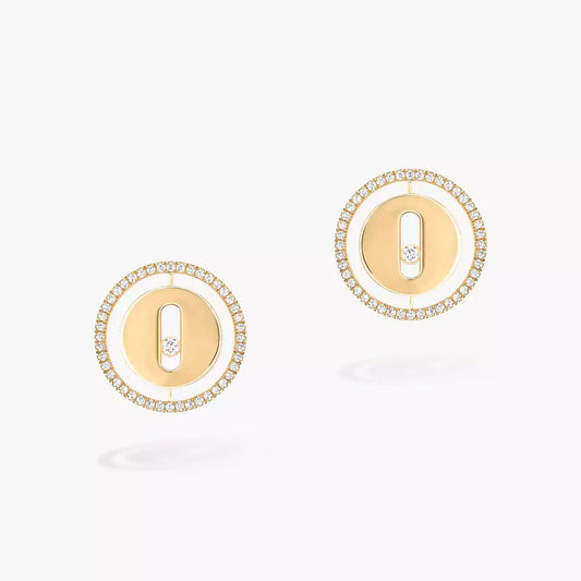 [Amore]Lucky Move Diamond Earrings