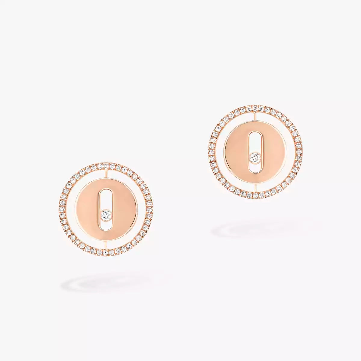 [Amore]Lucky Move Diamond Earrings