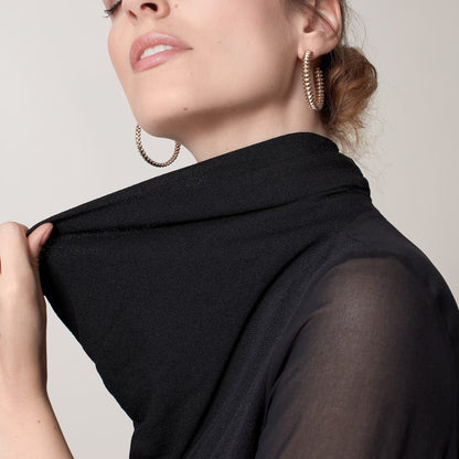 [Amore]CLASH HOOP LARGE EARRINGS