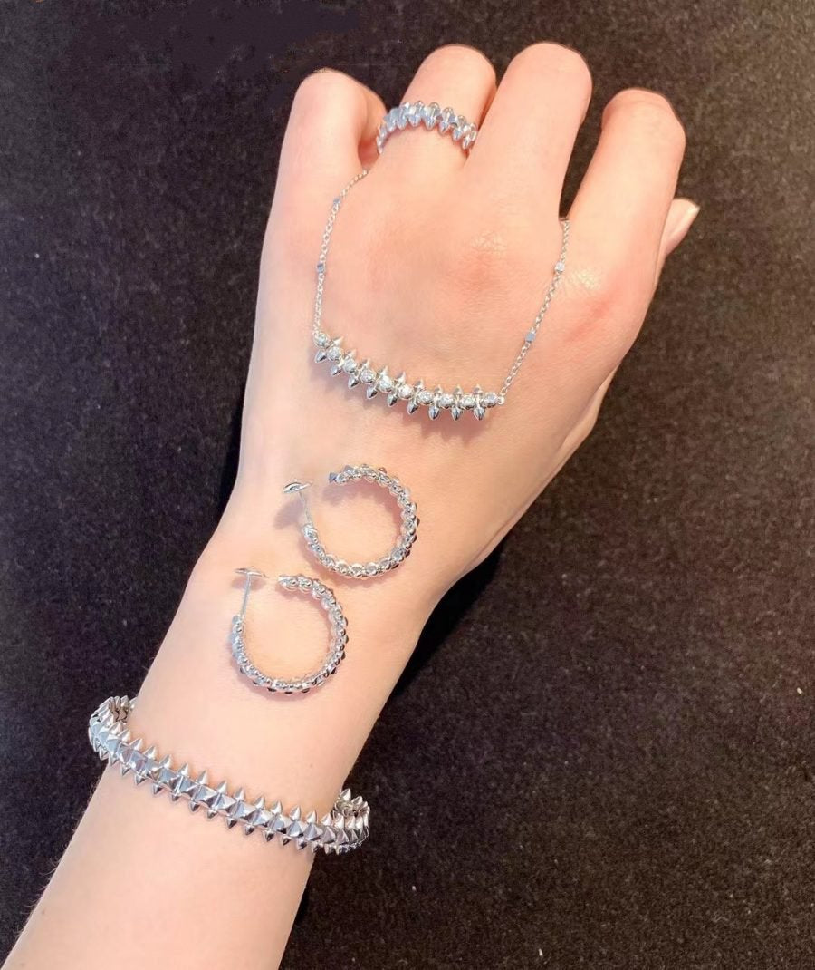 [Amore]CLASH SILVER BRACELET