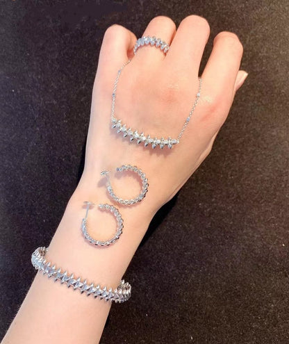 [Amore]CLASH SILVER BRACELET