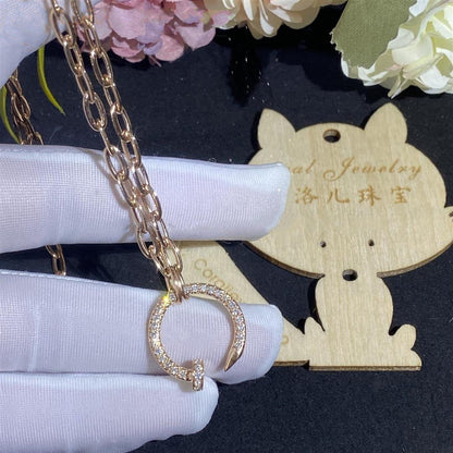 [Amore]JUSTE NECKLACE FULL DIAMONDS