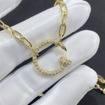 [Amore]JUSTE NECKLACE FULL DIAMONDS
