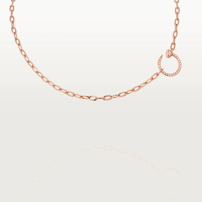 [Amore]JUSTE NECKLACE FULL DIAMONDS
