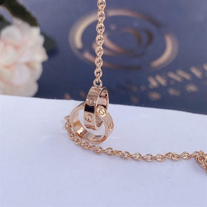 [Amore]LOVE BRACELET DOUBLE RING