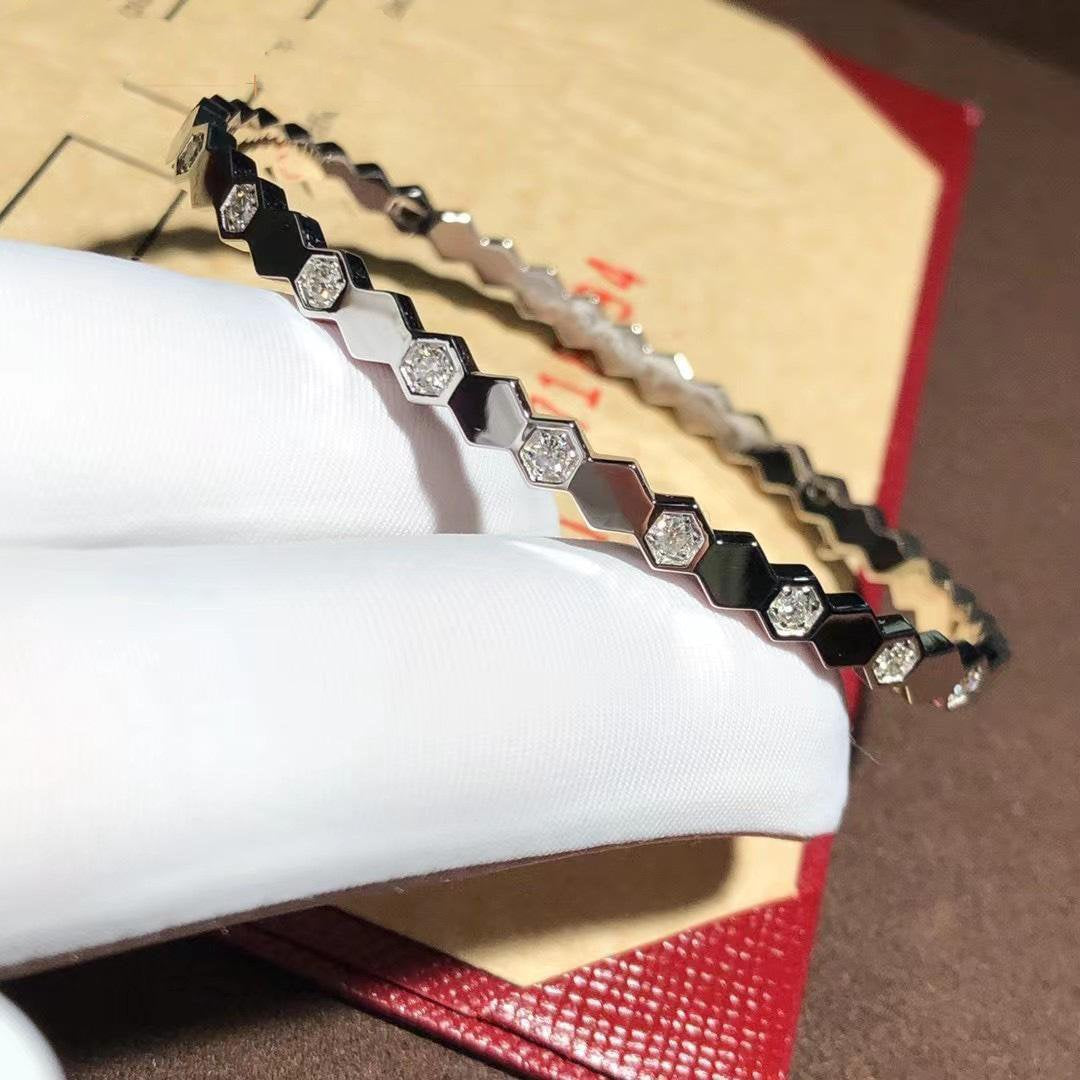 [Amore]BEE LOVE SILVER DIAMOND BRACELET