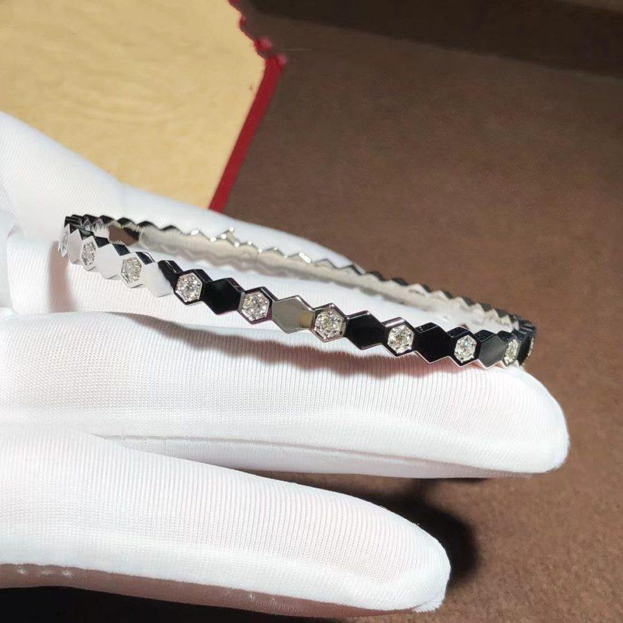 [Amore]BEE LOVE SILVER DIAMOND BRACELET