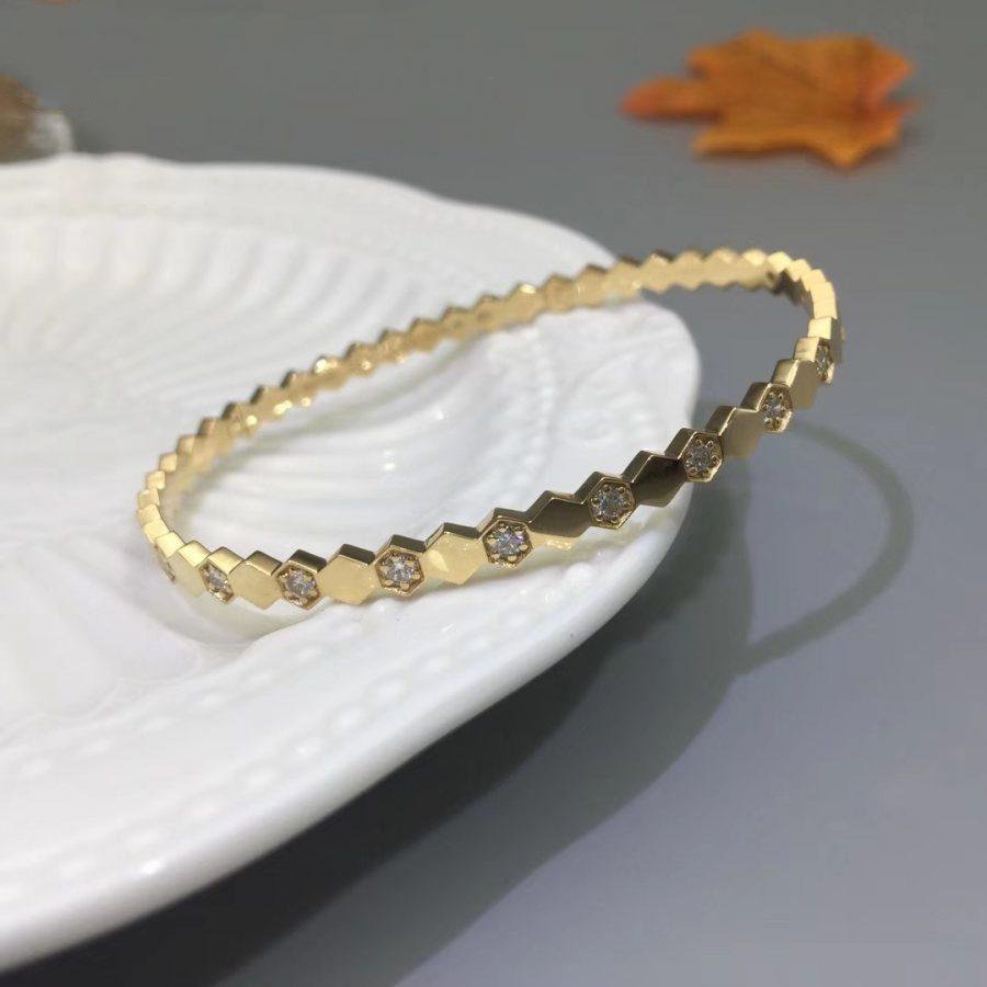 [Amore]BEE LOVE GOLD DIAMOND BRACELET