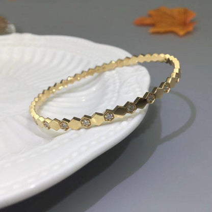 [Amore]BEE LOVE GOLD DIAMOND BRACELET