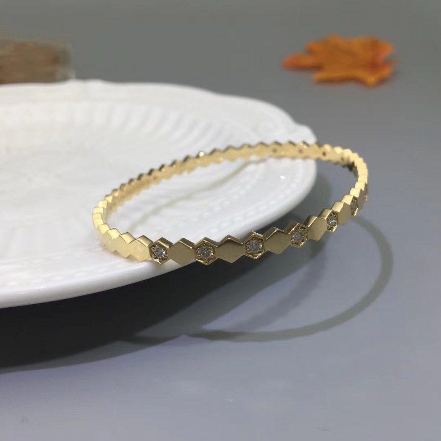 [Amore]BEE LOVE GOLD DIAMOND BRACELET