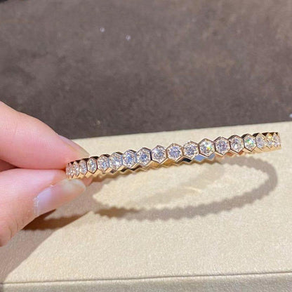 [Amore]BEE LOVE GOLD BRACELET FULL DIAMOND