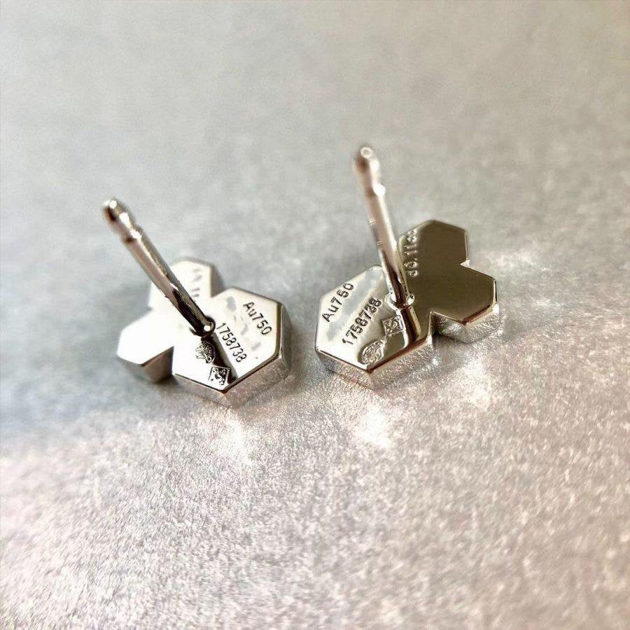 [Amore]BEE LOVE SILVER DIAMOND EARRINGS