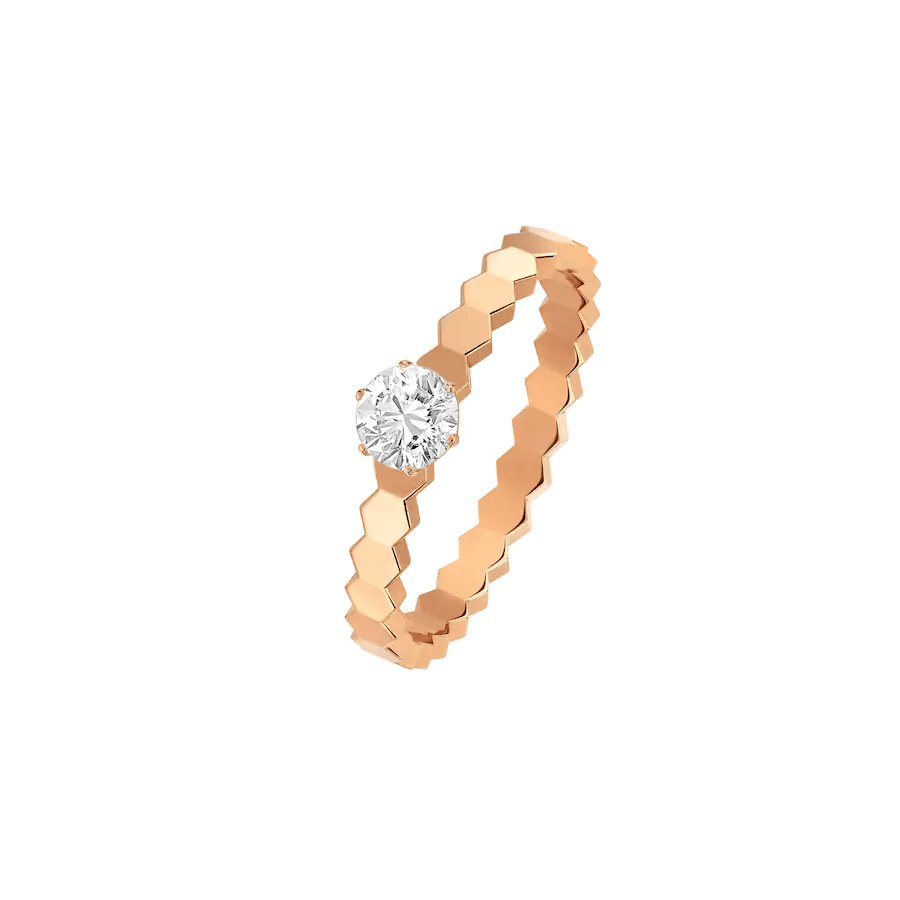 [Amore]BEE LOVE RING PINK GOLD 1 DIAMOND