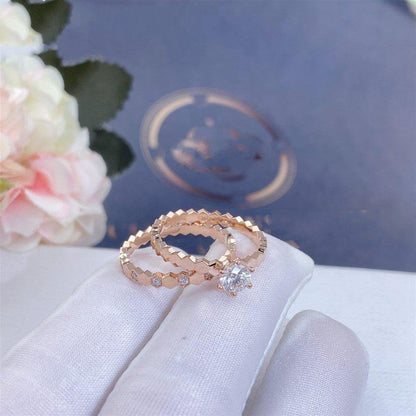 [Amore]BEE LOVE RING PINK GOLD DIAMOND