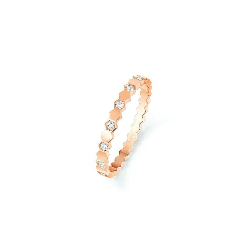 [Amore]BEE LOVE RING PINK GOLD DIAMOND
