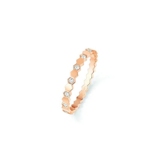 [Amore]BEE LOVE RING PINK GOLD DIAMOND