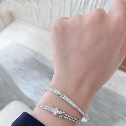 [Amore]JEUX DE BRACELET DIAMONDS SILVER