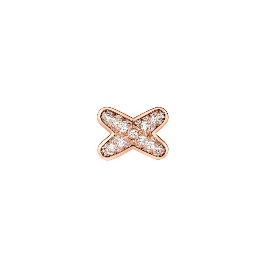 [Amore]JEUX DE PINK GOLD DIAMOND EARRINGS