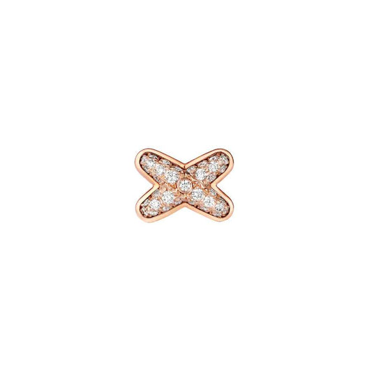 [Amore]JEUX DE PINK GOLD DIAMOND EARRINGS