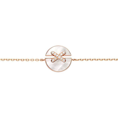 [Amore]JEUX DE BRACELET MOP PINK GOLD DIAMONDS