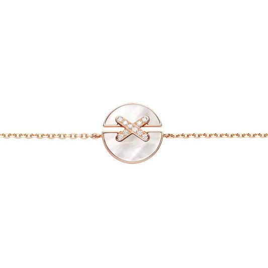 [Amore]JEUX DE BRACELET MOP PINK GOLD DIAMONDS