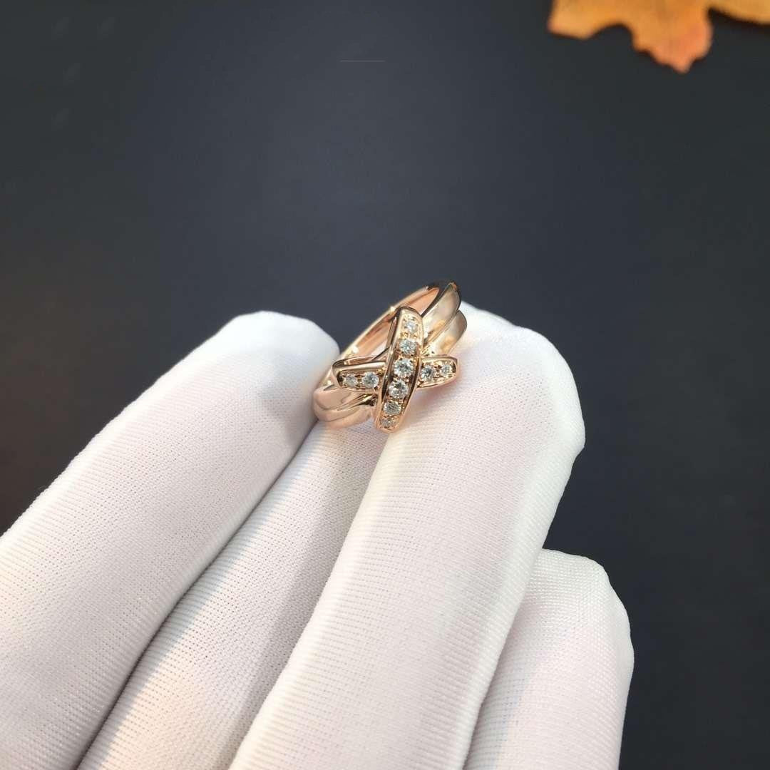 [Amore]JEUX DE PINK GOLD DIAMOND RING