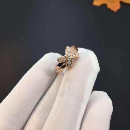 [Amore]JEUX DE PINK GOLD DIAMOND RING