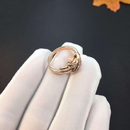 [Amore]JEUX DE PINK GOLD DIAMOND RING