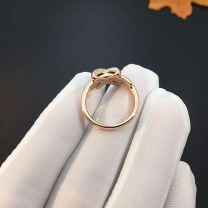 [Amore]JEUX DE PINK GOLD DIAMOND RING