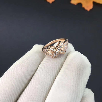 [Amore]JEUX DE RING PINK GOLD DIAMOND